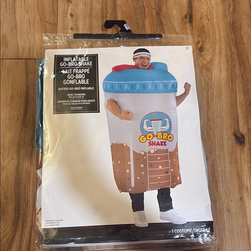 Inflatable Go-Bro Shake Costume